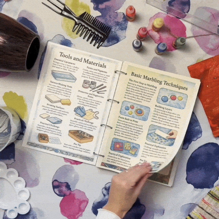 1000+ Marbling Art Notes
